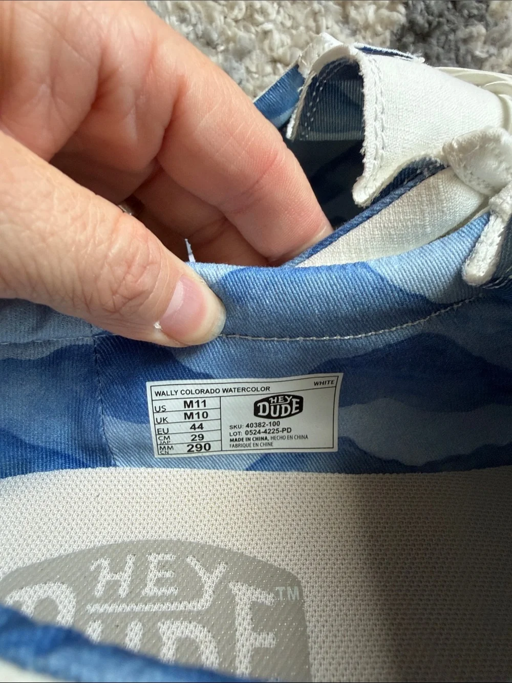 Hey Dude lightweight canvas